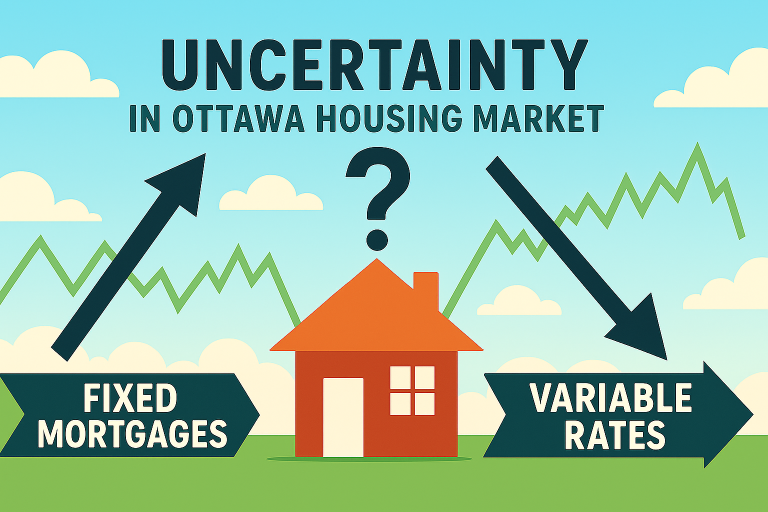 Uncertainty in Ottawa Housing Market amid US and Canadian Economic Trends