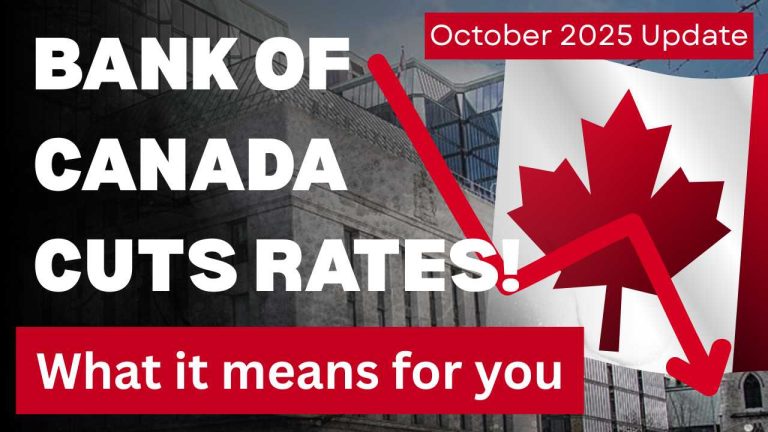 October 2025 Bank of Canada Rate Cut