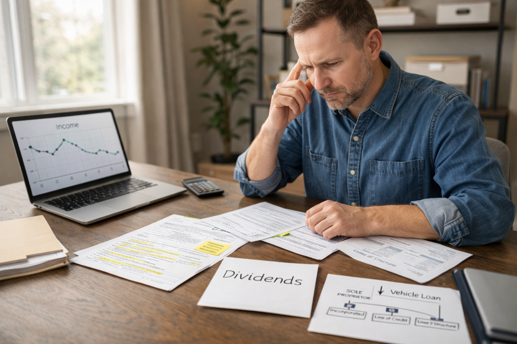Self employed mortgage renewal in Ottawa